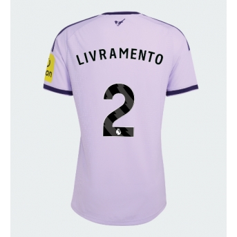Newcastle United Tino Livramento #2 Maglia Gara Terza Repliche 2026-27 Maniche Corte